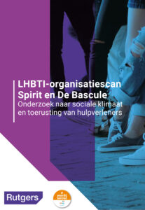 Voorblad van LHBTI organisatiescan Spirit en de Bascule